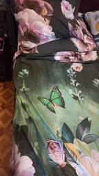 Комплект постельного белья MirSon Сатин 22-1286-1 Wonderful flowers 175х210 (2200004109886)