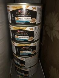 Упаковка вологого корму Pro Plan Veterinary Diets NF ST/OX Renal Function для котів при патології нирок 6 шт х 195 г