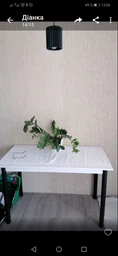 Стіл кухонний Ferrum-decor Беніта 75x120x70 Чорний ДСП Дуб Артизан 16мм (BEN0013) фото від покупців 8