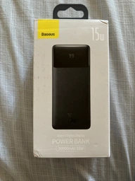 Повербанк с быстрой зарядкой Baseus Star-Lord Digital Display 20000mAh 22.5W черный (PPXJ080001) фото от покупателей 13