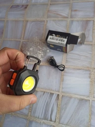 Акумуляторний LED ліхтарик з Type-C карабін, викрутки, магніт, Червоне світло, запальничка фото від покупців 3