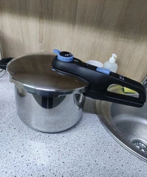 Скороварка Tefal Secure Trendy с паровой корзиной 4 л (P2580402) фото от покупателей 15