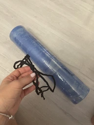Килимок для йоги та фітнесу EasyFit s-EVA Mat 8 мм Фіолетовий фото від покупців 4