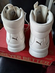 Женские демисезонные ботинки кожаные высокие Puma Mayra 39231602 37.5 (4.5UK) 23.5 см Puma Black-Puma Black-Strong Gray (4099683252949) фото от покупателей 11