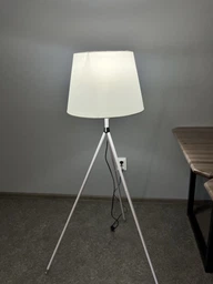 Светильник напольный Торшер с абажуром SWT-18808 BASE+SHADE SL серый