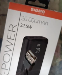 УМБ Sigma mobile X-power SI20A2QL 20000 mAh Black (4827798423813) фото от покупателей 4