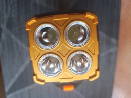 Акумуляторний переносний ліхтар на сонячній батареї HB-2678-25W+2COB з Powerbank, панель, USB зарядка (31466) фото від покупців 1