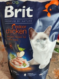 Сухой корм Brit Premium by Nature Cat Indoor для кошек живущих в помещении - 0,8 кг фото от покупателей 4