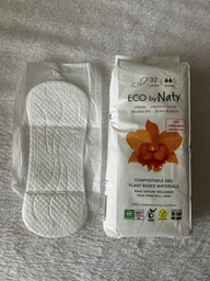Щоденні гігієнічні прокладки Eco by Naty normal (стандарт) 1 крапля 32шт 244701