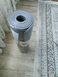 Килимок (мат) спортивний 4FIZJO NBR 180 x 60 x 1 см для йоги та фітнесу Black (P-5907222931462) фото від покупців 8