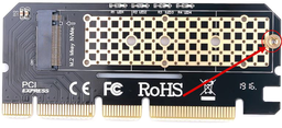 Адаптер Maiwo M.2 NVMe M-key SSD to PCI-E 3.0 16x / 8x / 4x (KT046) фото від покупців 8