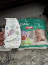 Трусики-подгузники Dada Extra Soft 4 Maxi 9-15 кг 32 шт (4820174980689) фото от покупателей 2