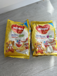 Молочна каша Milupa Манна з фруктами 210 г (5900852930041)
