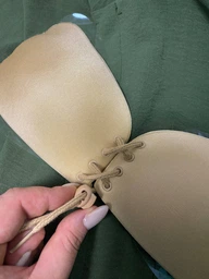 Бюстгальтер-невидимка силиконовый Fly Bra с эффектом Push-Up Beige (B) фото от покупателей 5
