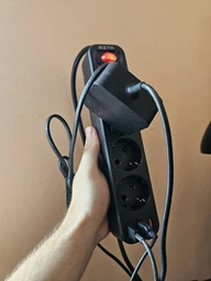 Мережевий фільтр-подовжувач RZTK Power Strip 4+2 USB-A (QC 3.0)+USB-С (PD20W) Black фото від покупців 5