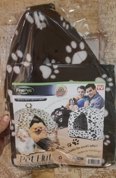 Мягкий домик для собак и кошек Pet Toys Hut 27х27 см Синий фото от покупателей 4