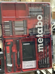 Акумуляторний дриль-шурупокрут Metabo PowerMaxx BS Basic 2 акб 2.0 Ah, з/в, у кейсі, з набором Mobile Workshop (600080880) фото від покупців 1