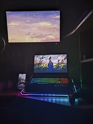 Підставка для ноутбука з охолодженням VHG K15 з USB хабом, RGB-підсвічуванням та підставкою для телефона, Laptop Cooling Pad, Silver фото от покупателей 2