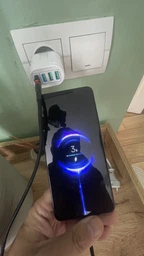 Адаптер-mini OTG, 10 А, USB у Type C, 120 Вт (чорний) фото від покупців 5