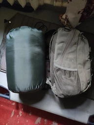 Спальный мешок одеяло IVN basic с компрессионным мешком Olive (IV-200SP) фото от покупателей 1