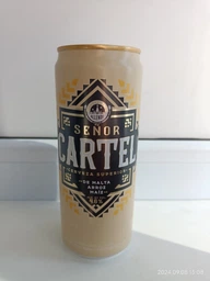 Упаковка пива Senor Cartel светлое пастеризованное 4.6% 0.33 л х 24 шт ж/б (4820002713199)