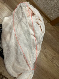 Плед Євро пухнастий KOLOCO "Шестикутник" 200 х 220 см (37316) Бузковий фото від покупців 2