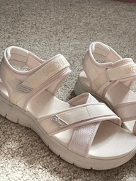 Жіночі сандалі Skechers Flex Appeal 4.0 White/Light Pink 41 Рожевий 119487-BLSH фото от покупателей 3