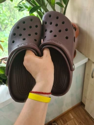 Мужские кроксы Crocs Classic 10001-209 46-47 (M12) Бежевые (196265698530) фото от покупателей 16