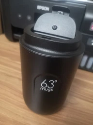 Термочашка для кофе 63mugs 380 мл Оранжевая (6976808880066) фото от покупателей 3