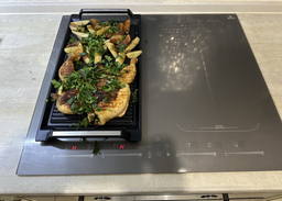 Индукционная варочная панель Luxor RI 622 Individual SL Grey + функция BBQ серебристый фото от покупателей 2