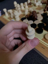 Шахматы шашки нарды пластиковые магнитные игральные набор 3 в 1 шахматный для детей новичков взрослых начинающих комплект шахмат шашек на подарок дорожные походные настольные на магнитной доске шахматная доска 25см x 25см АН38810 + игральные кубики фото от покупателей 6
