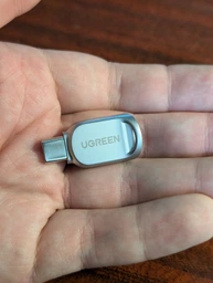 Картридер UGREEN USB C пристрій читання карт Micro SD Тип C TF Silver (CM331) фото від покупців 6