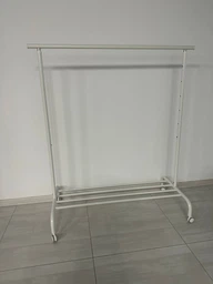Напольная вешалка IKEA RIGGA белый 502.316.30