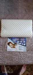 Ортопедична подушка з ефектом пам'яті Memory Pillow для здорового сну 50x29x10/7 см Білий