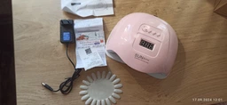 Лампа для маникюра Nail Lamp SUN X Plus 120W для покрытия ногтей гель лаком, гелем UV/LED White фото от покупателей 15
