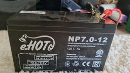 Аккумуляторная батарея Enot AGM 12V-7Ah (NP7.0-12/no VAT) фото от покупателей 2
