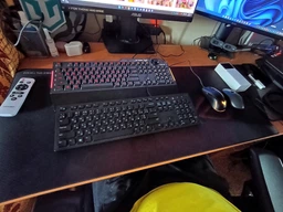 Ігрова поверхня Asus ROG Scabbard II Mixed (90MP0210-BPUA00) Чорний з малюнком фото от покупателей 6