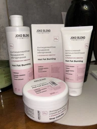 Скраб для тела Joko Blend Антицеллюлитный с согревающим эффектом 300 г (4823109407251) фото от покупателей 1
