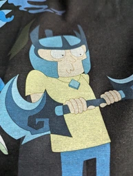 Футболка Dota 2 Rick and Morty PG05797 goodreclama L Чорний фото от покупателей 1