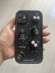 Чохол мультяшний з фігурками Pretty Things Case для Apple iPhone 11 Black Coffee фото від покупців 1