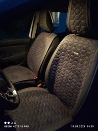 Преміум накидки захисні для сидінь автомобіля BELTEX Monte Carlo Комплект Перед та Зад Чорний фото від покупців 6