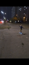 Пенні борд Penny Board Black, Світяться колеса фото від покупців 2