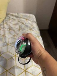 Тренажер для кистей рук кисти запястья черный с светом павербол gyro power ball кистевой гироскопический эспандер gyroball гиробол повербол 5 цветов гиро тренажеры Powerball фото от покупателей 12