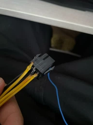 Кабель-перехідник 6 pin - 8 pin 15см Voltronic для живлення відеокарти (23338) фото від покупців 2