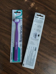 Зубна щітка Dr. Barmans Superbrush Compact Тристороння М'яка Синя (8.111/1)