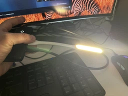 Портативная светодиодная лампа Xiaomi CUKTECH (ранее ZMI) USB LED Light 2, 5 уровней яркости, гибкая, White (AL003) фото от покупателей 18