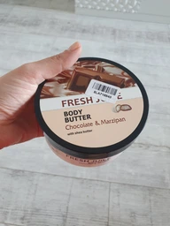 Крем-масло для тела Fresh Juice Chocolate & Marzipan 225 мл (4823015925825) фото от покупателей 2