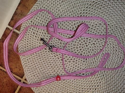 Поводок для собак из восстановленного хлопка Collar WAUDOG Re-cotton светоотражающий, S, Ш 15 мм, Дл 300 см (03087)