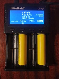 Аккумулятор LG LGDBHE21865 18650 Li-Ion 1600 мА·ч, 35 A, 4.2/3.6/2.5 В PVC Box Yellow (YT16854) фото от покупателей 1