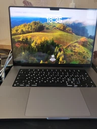 Захисна плівка на екран Fruct Screen Guard для MacBook Pro 16.2" M1 2021/M2 2023/M3 2023 Глянцева фото від покупців 2